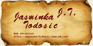 Jasminka Todosić vizit kartica
